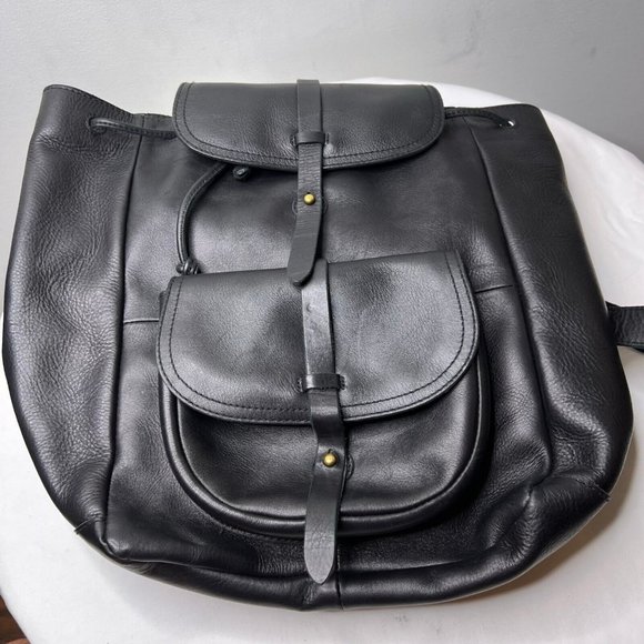 Madewell The Transport Rucksack Black Purse Backpack - Picture 5 of 9